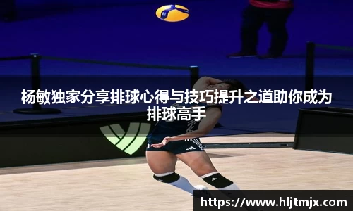 杨敏独家分享排球心得与技巧提升之道助你成为排球高手